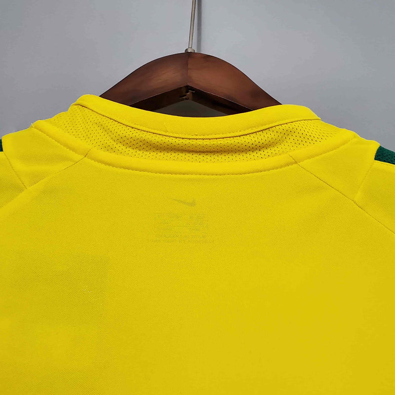 Camisa Brasil Retrô (Ronaldo9 -R9) - 2002