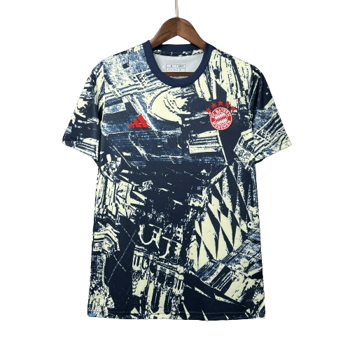 Camisa Bayern de Munique Azul e Branca Edição Especial - 23/24 - Manto Mágico