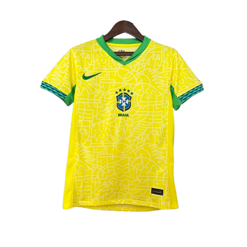 Camisa Brasil Feminina (Símbolo no meio) - 2024