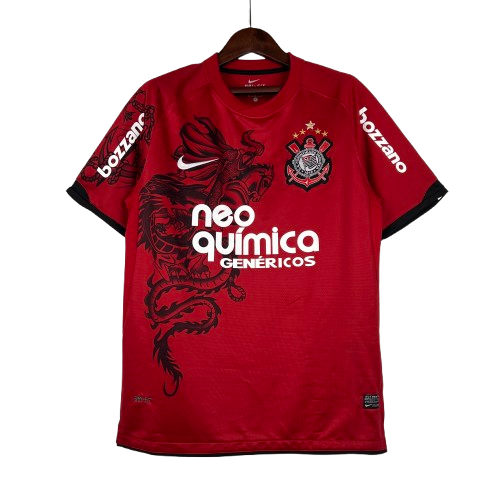 Camisa Corinthians Retrô Vermelha - 11/12