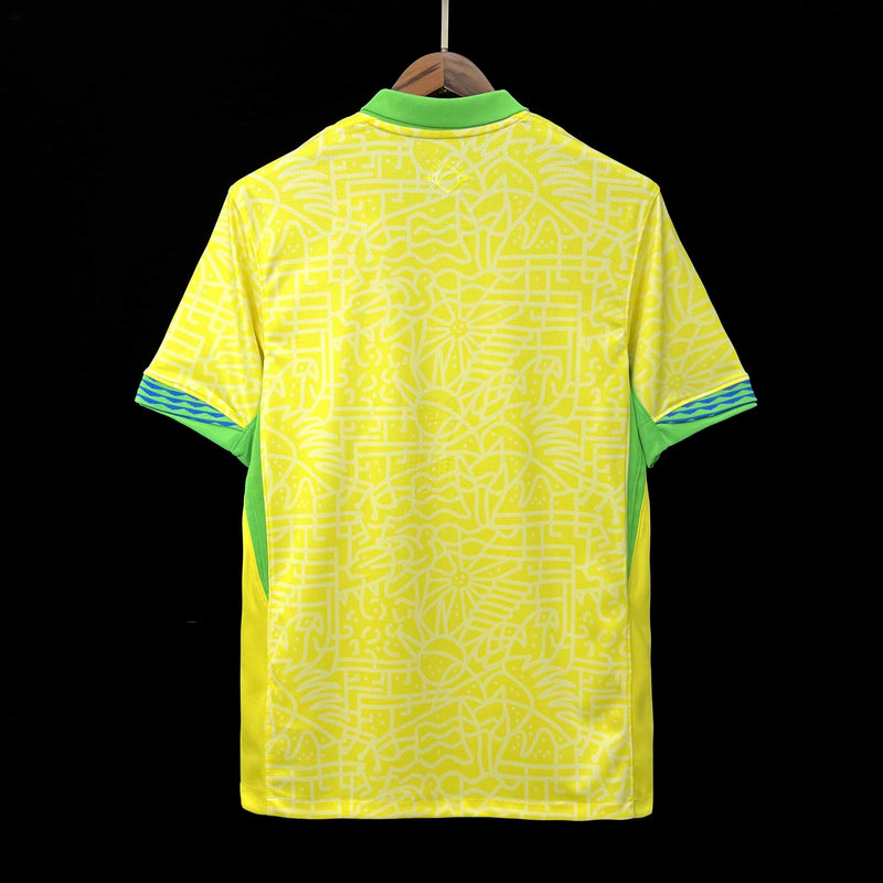 Camisa Brasil Nova (Símbolo no meio) - 24/25 - Manto Mágico