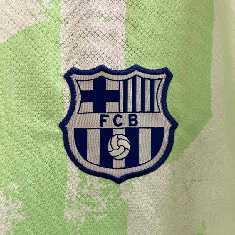 Camisa Barcelona Verde Nova - 24/25