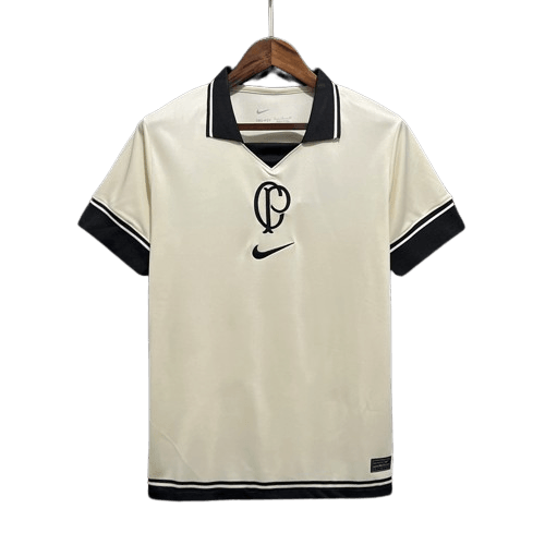 Camisa Corinthians Branca Lisa Edição Especial - 23/24 - Manto Mágico