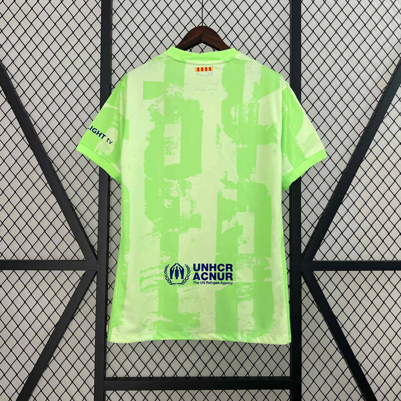 Camisa Barcelona Verde Nova - 24/25