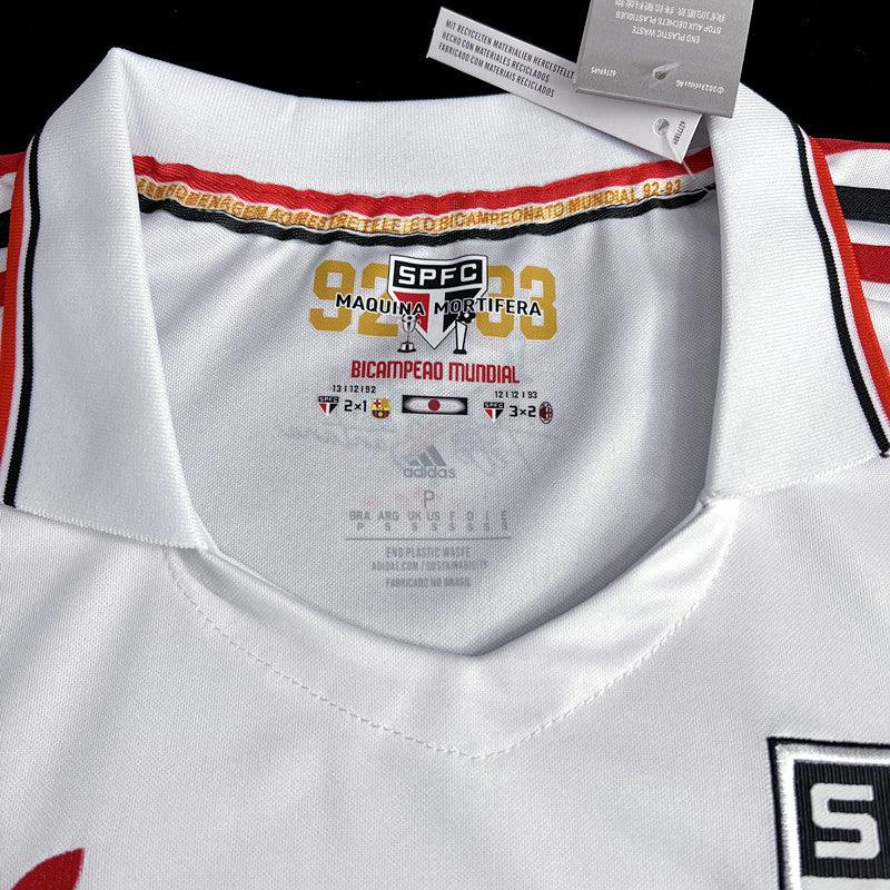 Camisa São Paulo Retrô Tele Santana - 1992 - Manto Mágico