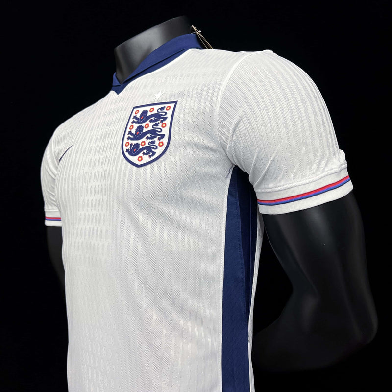 Camisa Inglaterra Branca Home - 24/25 (Versão Jogador) - Manto Mágico