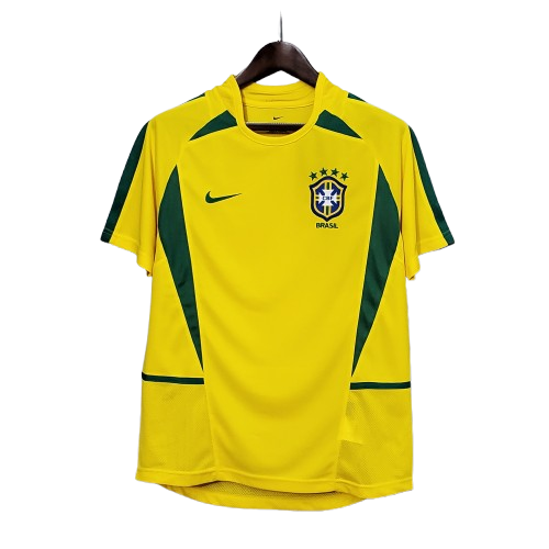 Camisa Brasil Retrô (Ronaldo9 -R9) - 2002