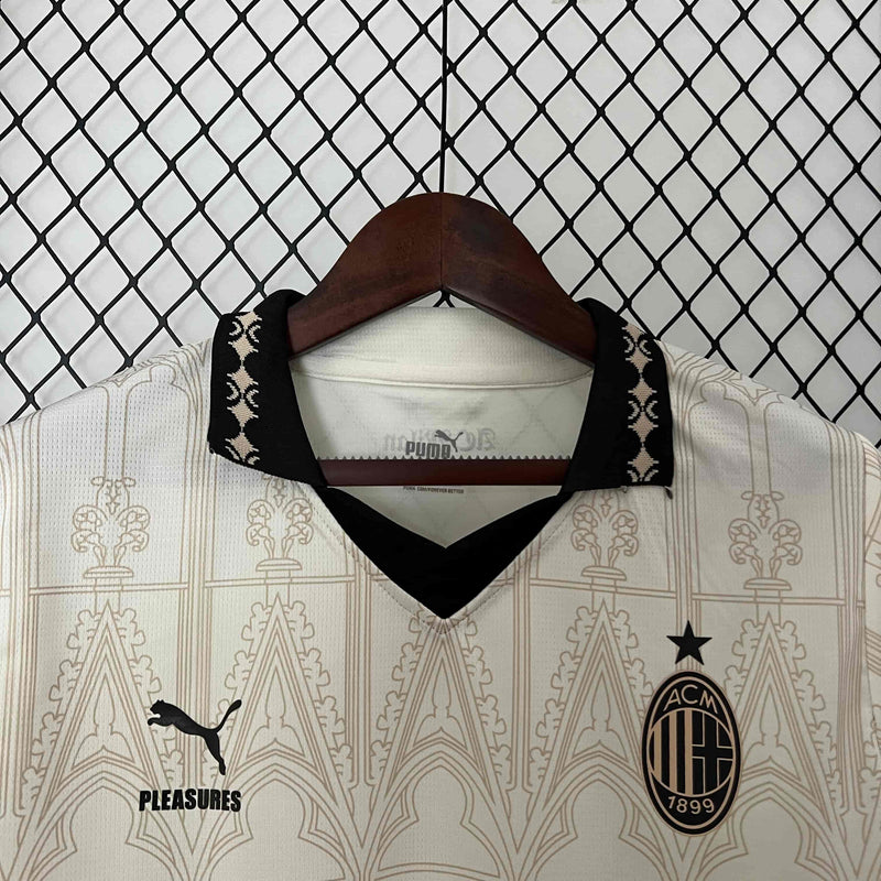 Camisa AC Milan Bege - 23/24