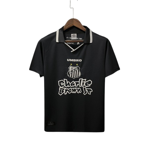 Camisa Santos Charlie Brown Jr Preta - 22/23