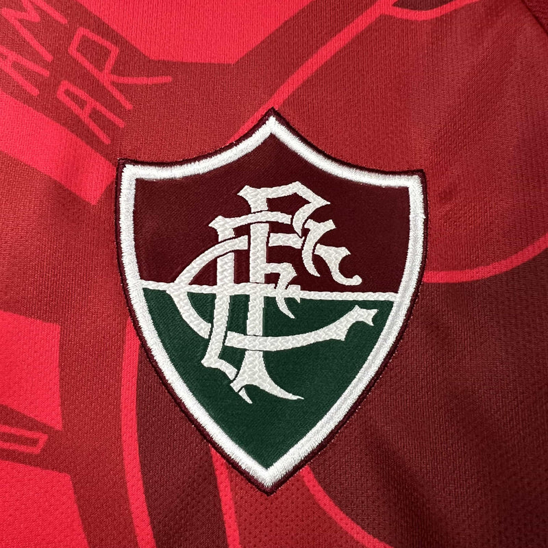 Camisa Fluminense Vermelha Edição Especial - 23/24 - Manto Mágico