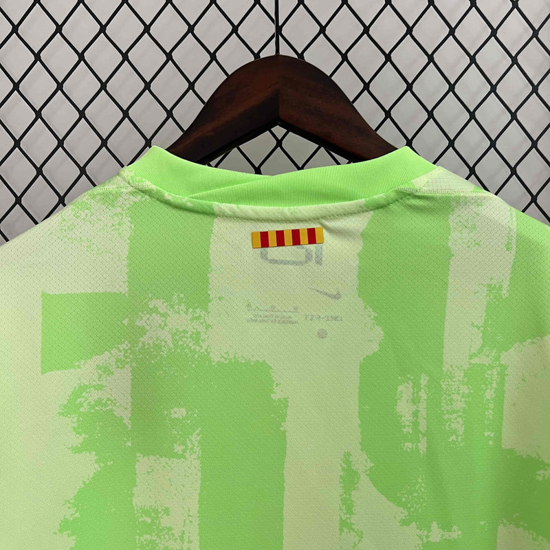 Camisa Barcelona Verde Nova - 24/25