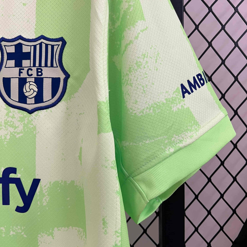 Camisa Barcelona Verde Nova - 24/25