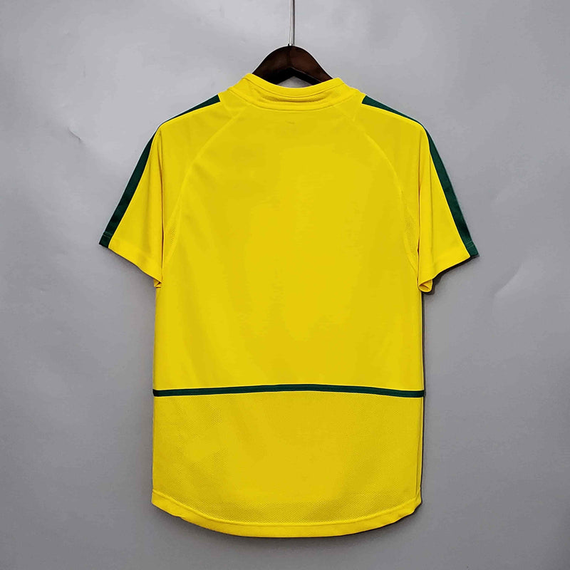 Camisa Brasil Retrô (Ronaldo9 -R9) - 2002