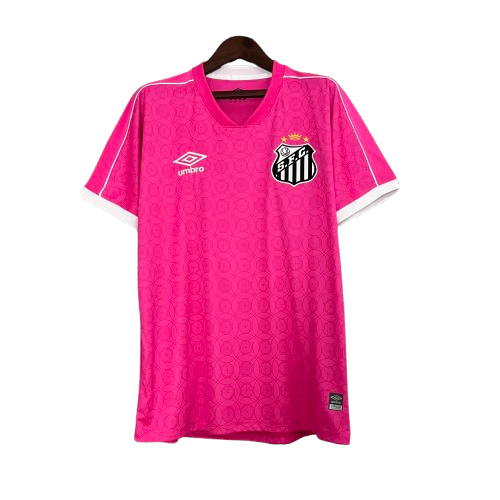 Camisa Santos Rosa Masculino - 23/24