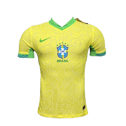 Camisa Brasil Nova Copa do Mundo (Versão Jogador) - 23/24