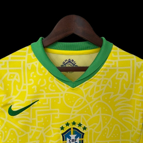 Camisa Brasil Feminina (Símbolo no meio) - 2024