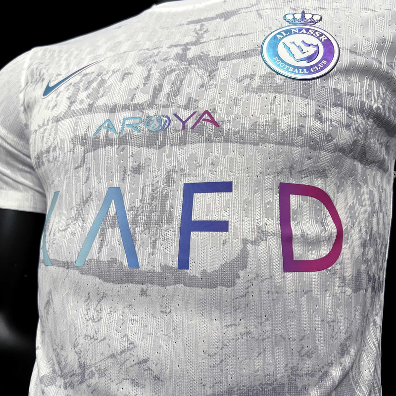 Camisa Al Nassr KAFD Away Versão Jogador - 23/24 - Manto Mágico