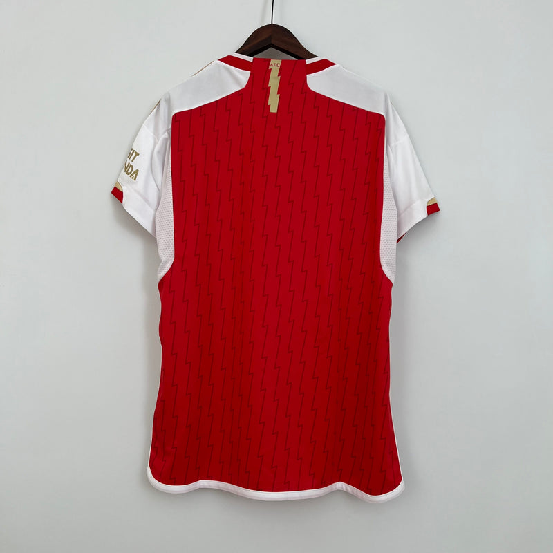 Camisa Arsenal Home (Fita Dourada) - 23/24