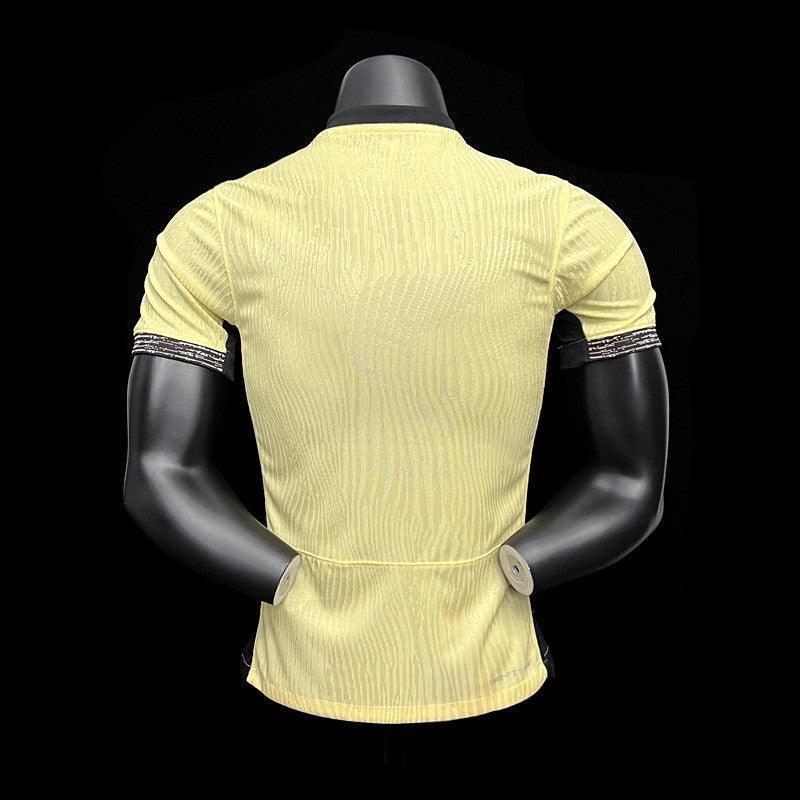 Camisa Corinthians Amarelo Claro Versão Jogador Away - 23/24 - Manto Mágico