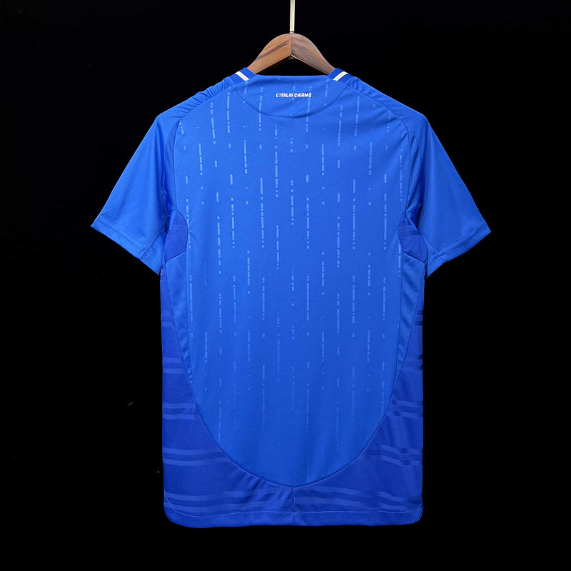 Camisa Itália Azul Home (Versão Jogador) - 24/25 - Manto Mágico