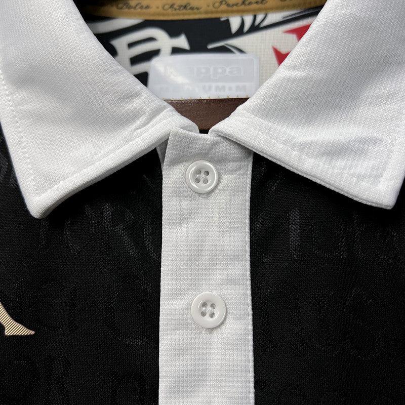 Camisa Vasco Preta Feminina Away - 23/24 - Manto Mágico