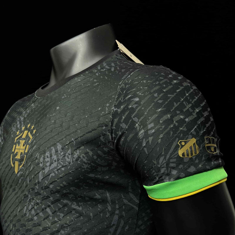 Camisa Brasil Preta Edição Especial (Versão Jogador) - 23/24