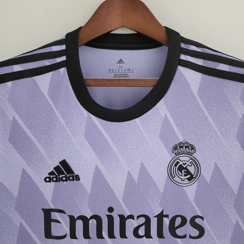 Camisa Real Madrid Roxa Away - 22/23