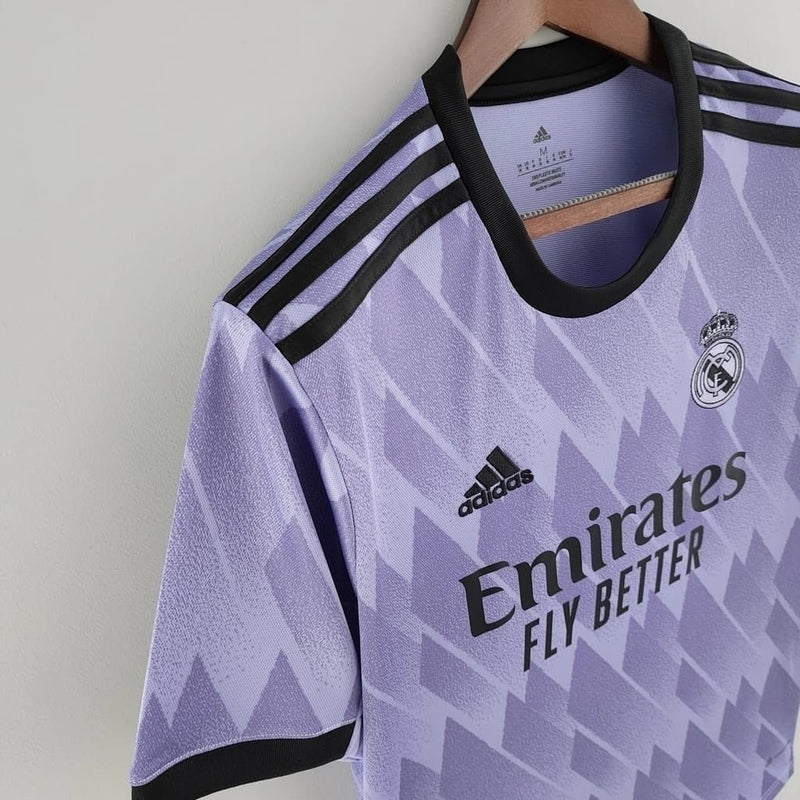 Camisa Real Madrid Roxa Away - 22/23