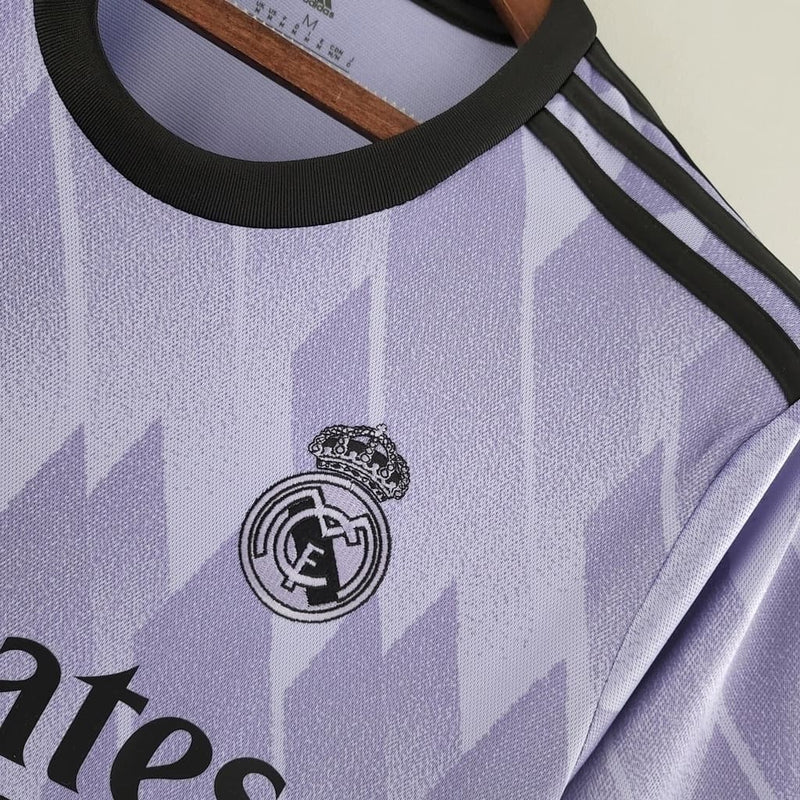 Camisa Real Madrid Roxa Away - 22/23