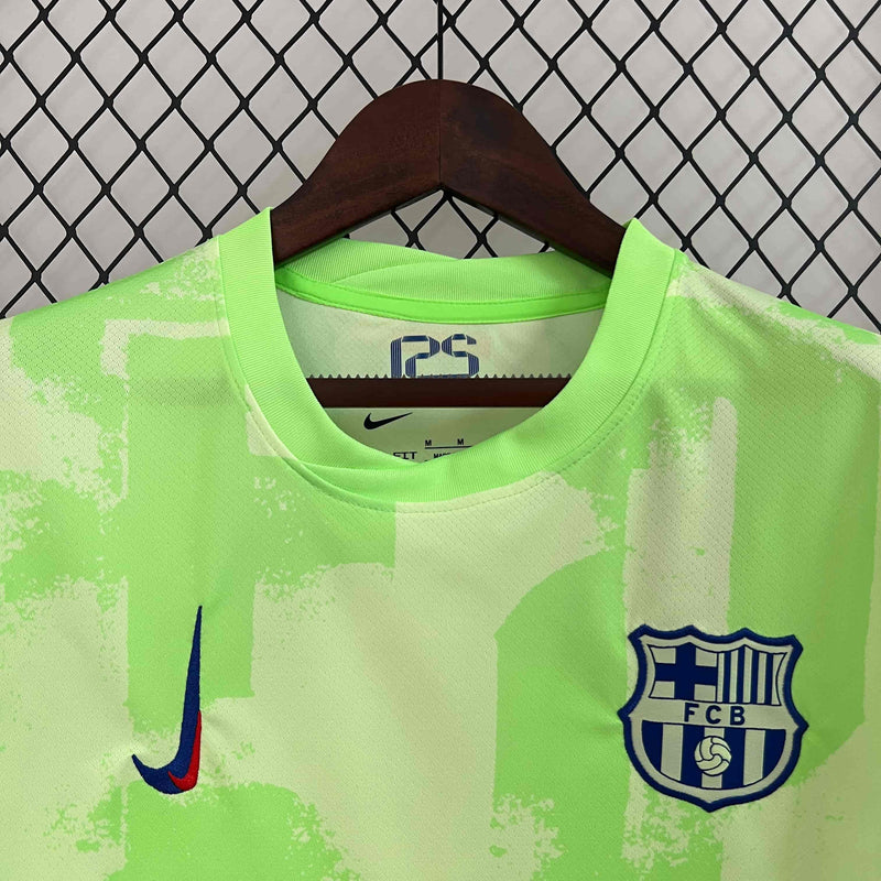 Camisa Barcelona Verde Nova - 24/25