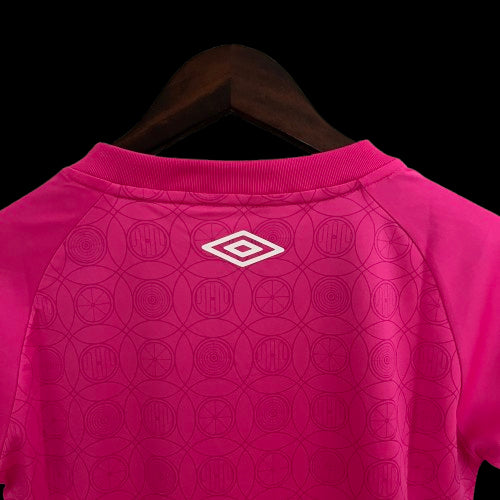 Camisa Santos Rosa Feminino - 23/24