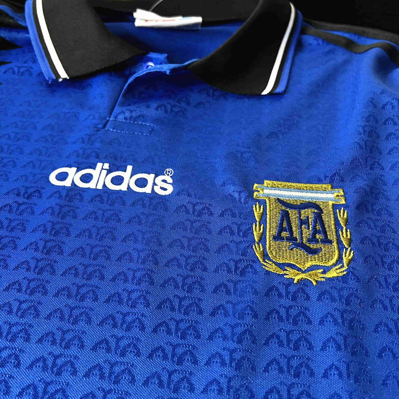 Camisa Argentina Azul Retrô Away - 1994