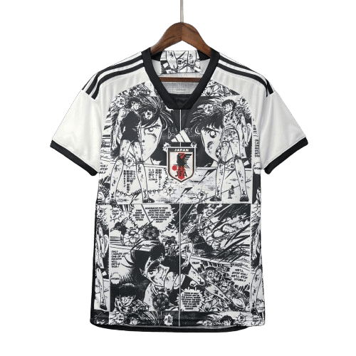 Camisa Japão Branca e Preta Edição Especial - 23/24 - Manto Mágico