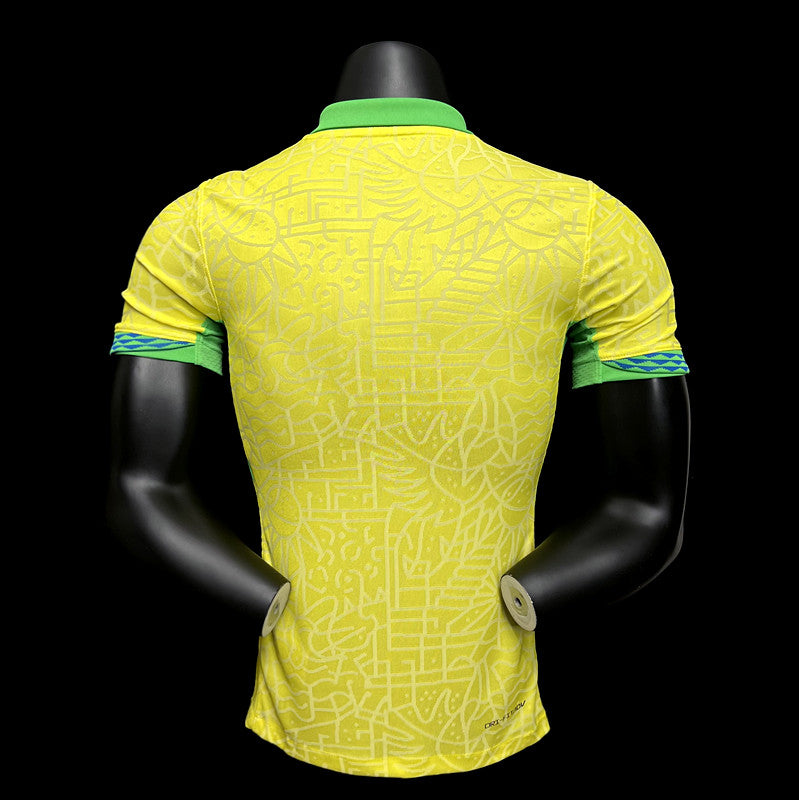 Camisa Brasil Nova Copa do Mundo (Versão Jogador) - 23/24